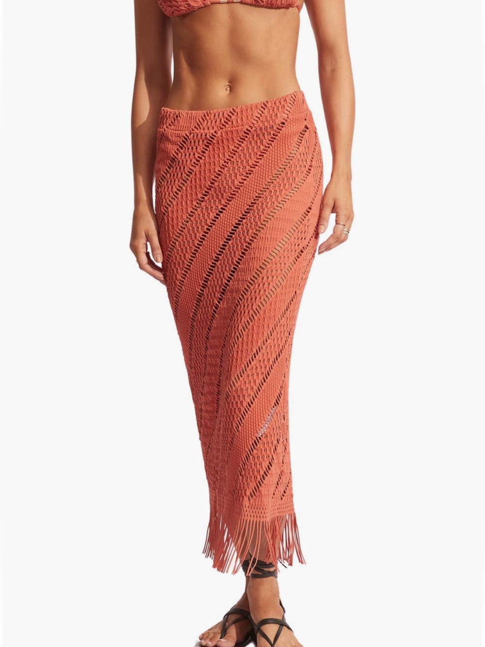 Maxi Crochet Skirt Set